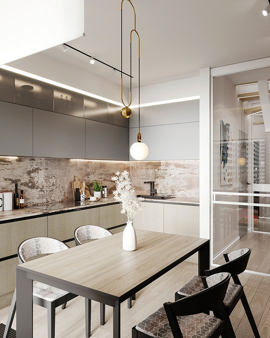 Інтер'єр з меблями різних кольорів: фотографії та назви для вибору.