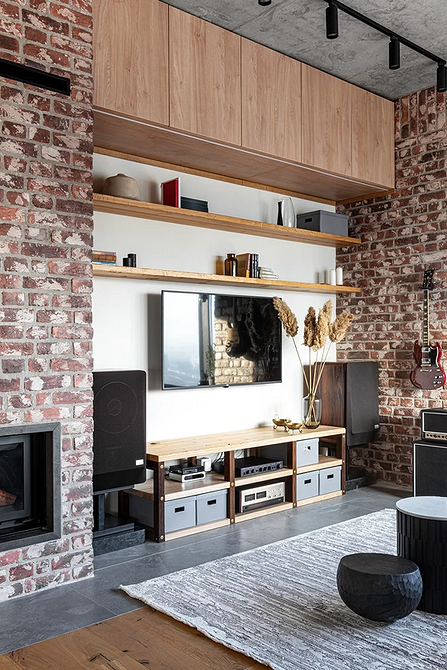 Зображення різних меблевих відтінків та їх вплив на загальний вигляд інтер'єру.