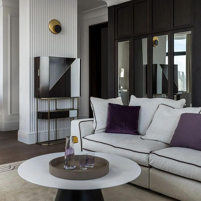 Інтер'єр з темними меблями: правильний вибір породи дерева для елегантного вигляду.