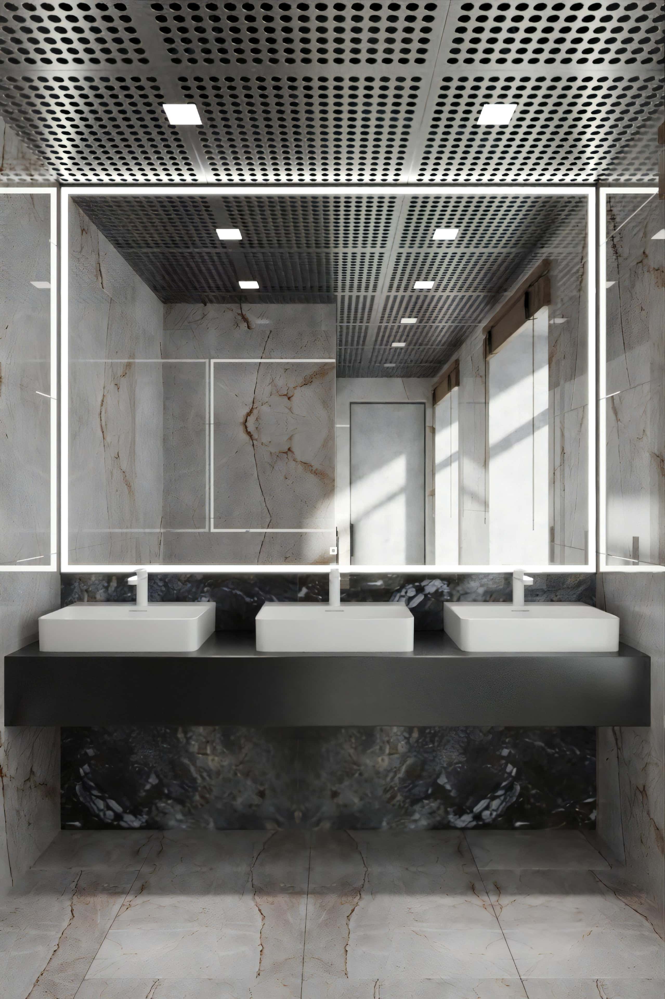 Ремонт офісів під ключ: завершальний етап оздоблення сучасного офісного простору.