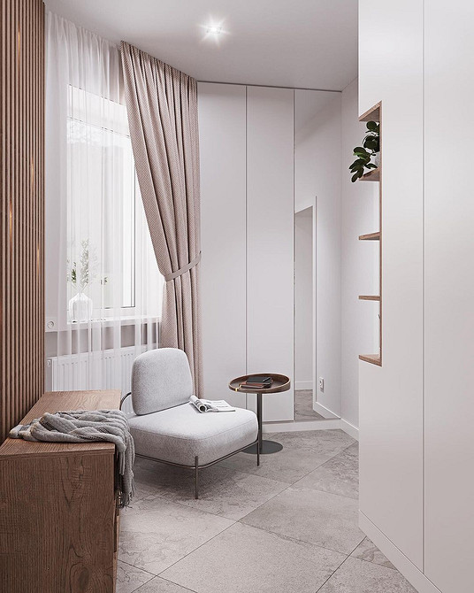 Інтер'єр з шафою, яка не відповідає сучасним трендам: антитренди 2024