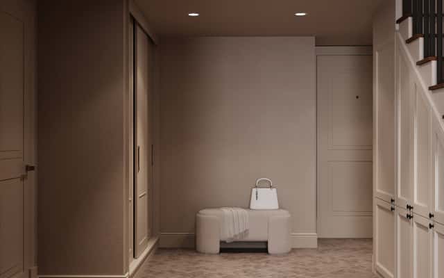 Сучасний інтер'єр квартири 32 м²: зонований простір для комфортного проживання.