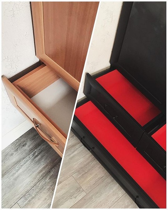 Оновлення старої шафи: додавання кольору та нових деталей в інтер'єр