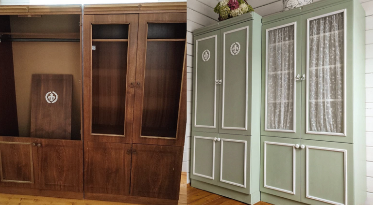 Нове життя старої шафи: 5 ідей для оновлення своїми руками — оновлення старого шафи