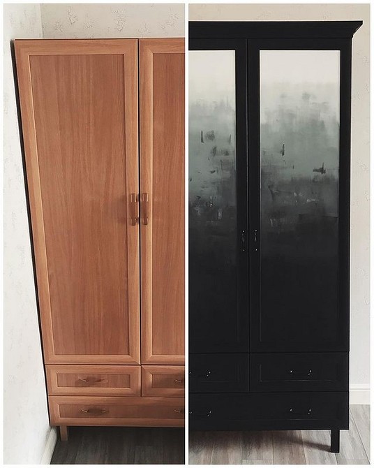 Реставрація старої шафи: приклад перетворення в стильний предмет інтер'єру