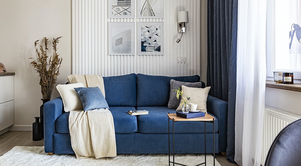 Вибір кольору дивана під колір стін: гармонійне поєднання в інтер'єрі