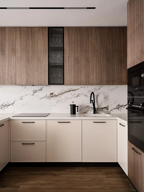 Сучасний дизайн кухні-вітальні: ідеї розстановки меблів для створення затишного простору.