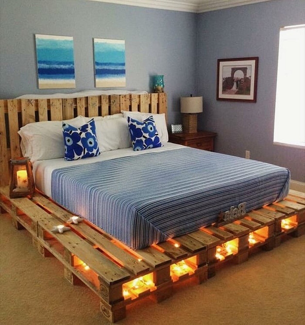 Ліжко з піддонів своїми руками: покрокова інструкція та дизайнерські поради.