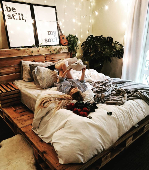 DIY ліжко з палет Інструкція як зробити ліжко з палет своїми руками покроково
