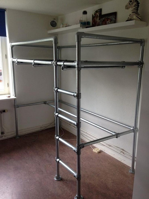 Ліжко-горище своїми руками: детальний план з розмірами для самостійного виготовлення.