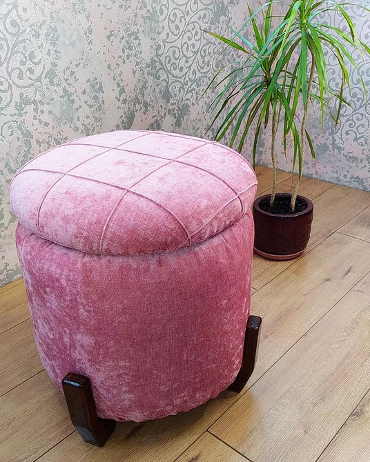 Простий спосіб зробити пуф вдома: детальний майстер-клас для початківців.