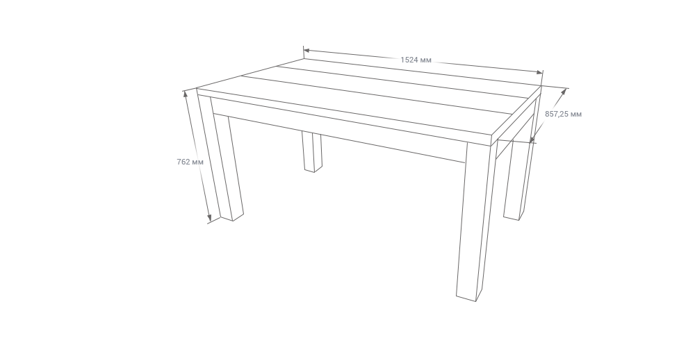 Виготовлення стола з дощок: інструкція, креслення та етапи обробки деревини для майстра.