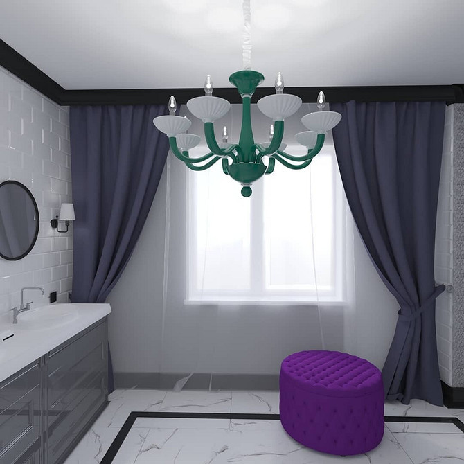 Світлий інтер'єр передпокою з м'якою банкеткою, що додає затишку та запрошує до відпочинку.