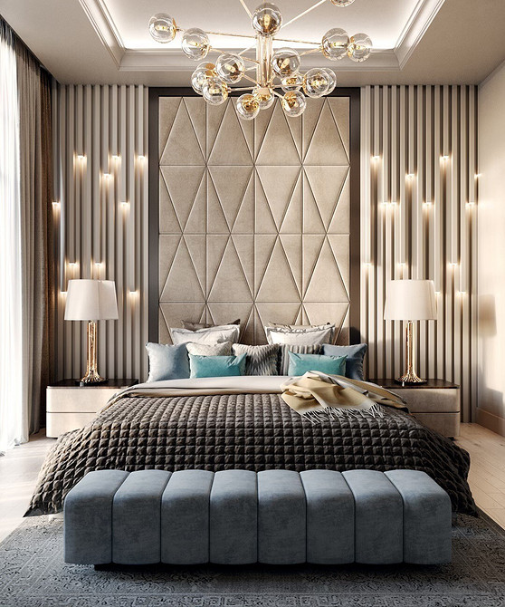 Банкетка з високою спинкою в просторому передпокої, комфортне місце для відпочинку