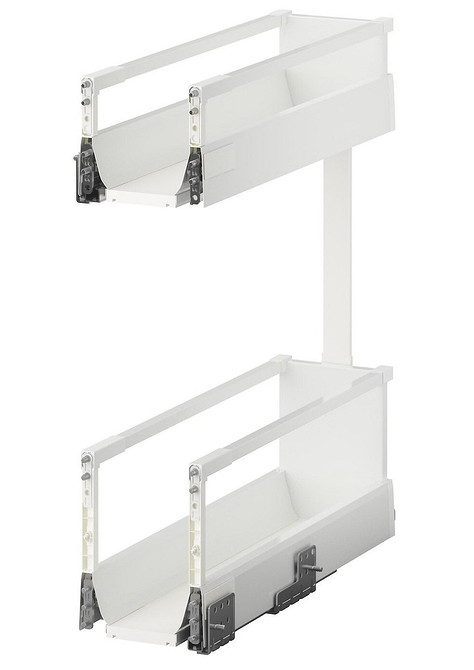 Сучасні кухонні шафи з продуманою організацією внутрішнього простору для зберігання