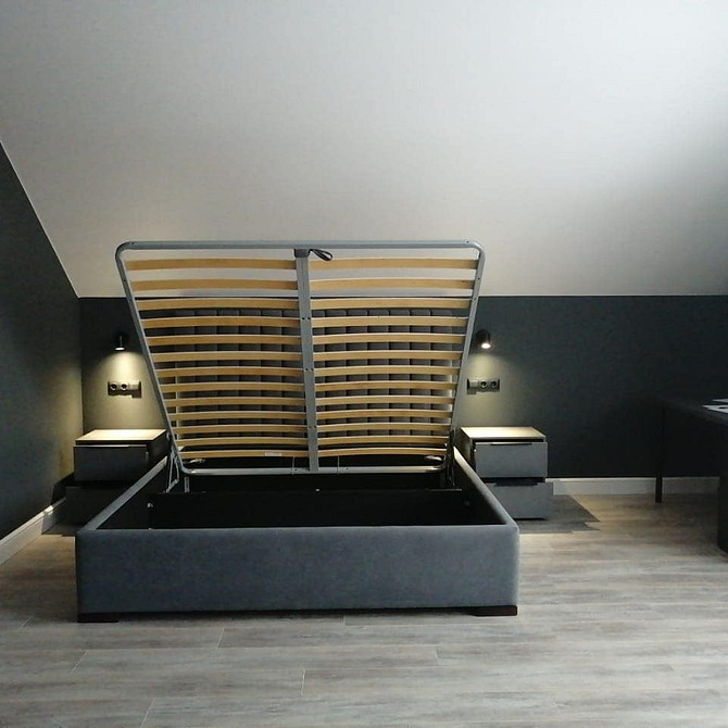 Ліжко з підйомним механізмом: вибір, ламелі, матрац та система зберігання речей