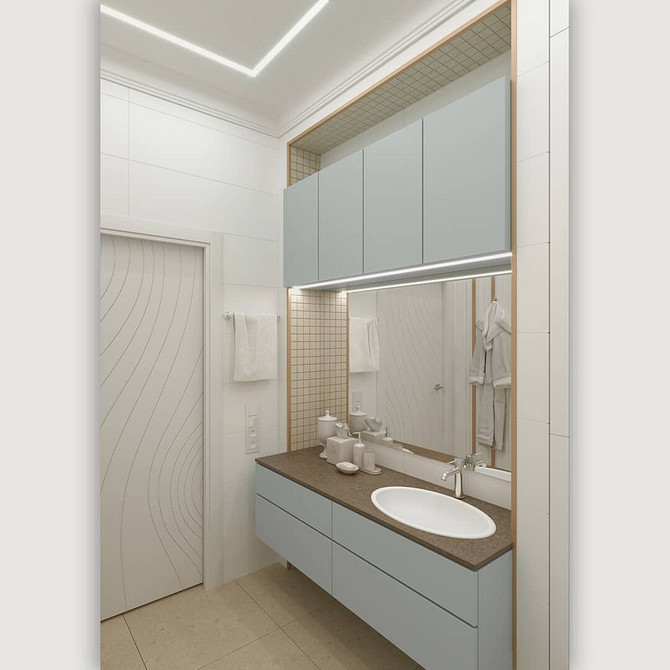 Дзеркало з підсвічуванням у ванній кімнаті: тренди 2026 року, сучасний дизайн.