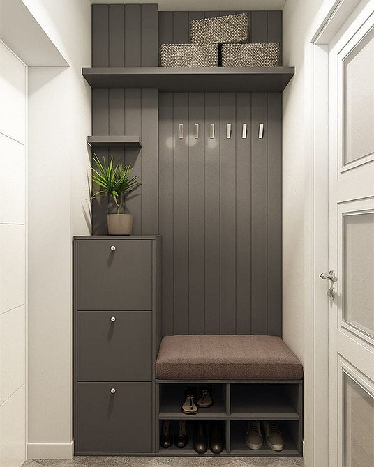 Невелика кутова шафа в передпокій: оптимальне використання простору в маленькому приміщенні
