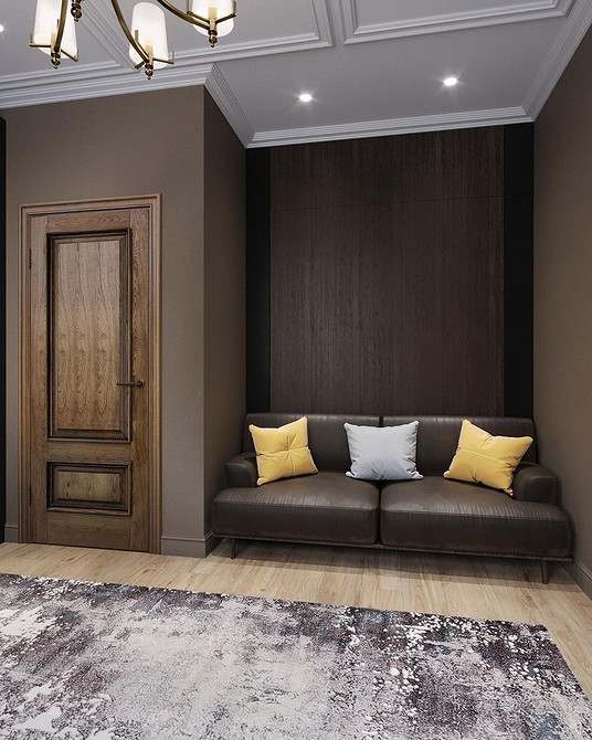 Коричневий кутовий диван в інтер'єрі: як правильно вибрати, де поставити та з чим поєднувати.