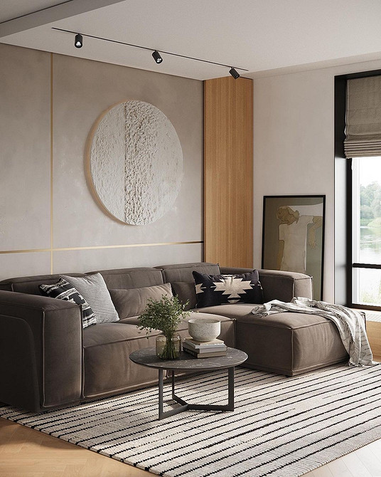 Коричневий диван-ліжко в дитячу кімнату: функціональне рішення для сну та відпочинку