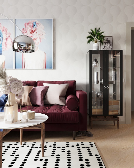 Відтінки червоного для дивана: як обрати ідеальний колір для вітальні