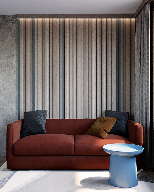 Червоний диван в сучасному інтер'єрі: поради щодо вибору та розміщення