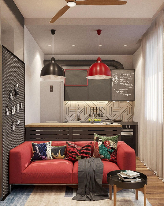 Як обрати червоний диван: поради та ідеї для вдалого інтегрування в інтер'єр