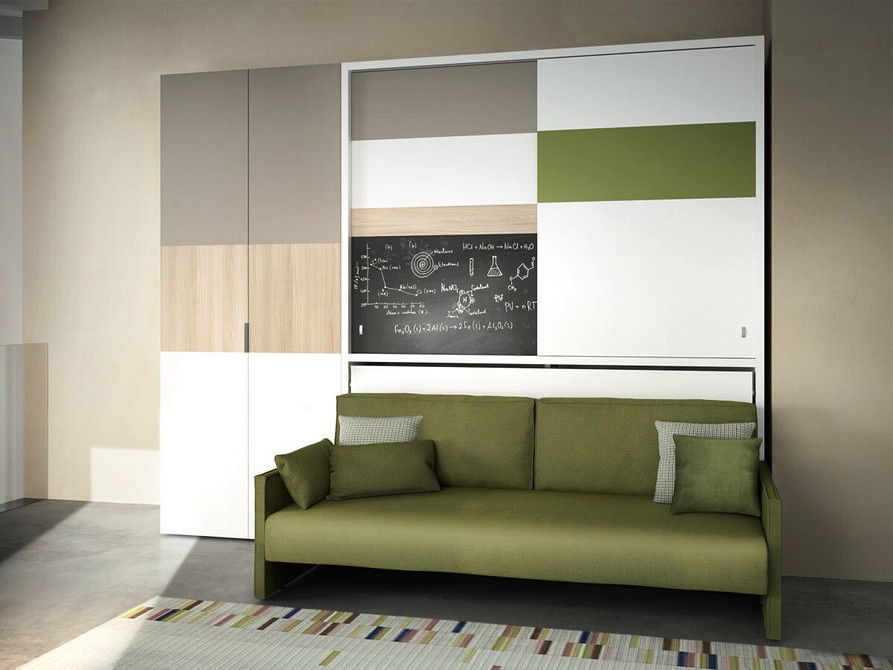 Вбудоване ліжко-трансформер: елегантний спосіб зекономити простір у вашій квартирі