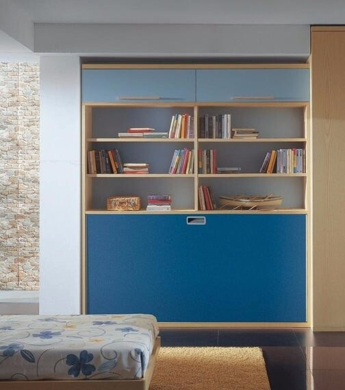 Розкладне ліжко в шафі – зручне та практичне рішення для невеликих квартир.