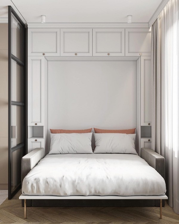 Економія простору з меблями-трансформерами: компактний кухонний гарнітур для маленької кухні.