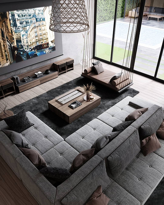 Модульний диван з різними секціями: персоналізація та унікальний дизайн інтер'єру