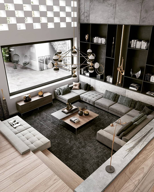 Світлий модульний диван у мінімалістичному інтер'єрі: вибір для сучасного дому, поради щодо вибору