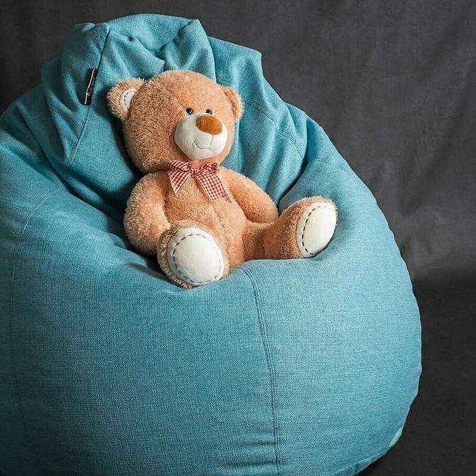 Різноманітні форми крісла-мішка: вибір тканини та наповнювача для затишку