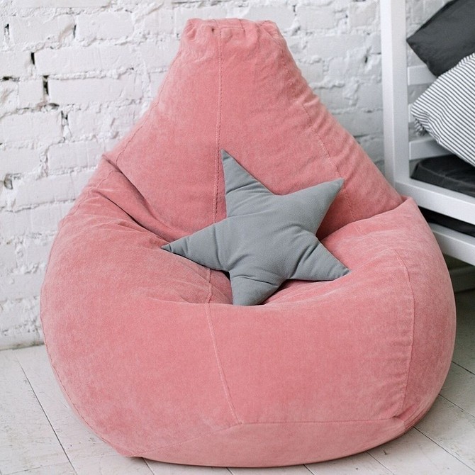 Крісло-мішок своїми руками: інструкція з викройки та пошиття комфортного пуфика