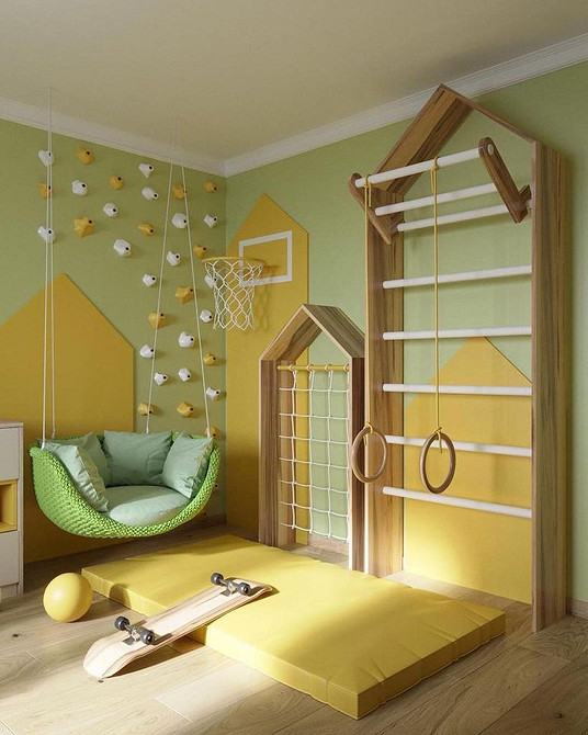 Підвісне крісло в інтер'єрі: вдале рішення для створення зони відпочинку.