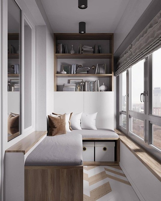 Покрокова інструкція з виготовлення полиць на балкон своїми руками для зберігання речей.