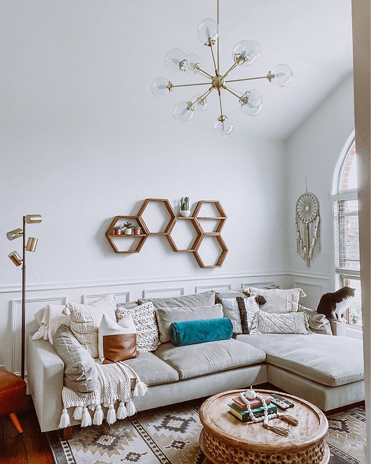 Дизайн полиць в інтер'єрі: стильні рішення та варіанти розміщення для різних кімнат