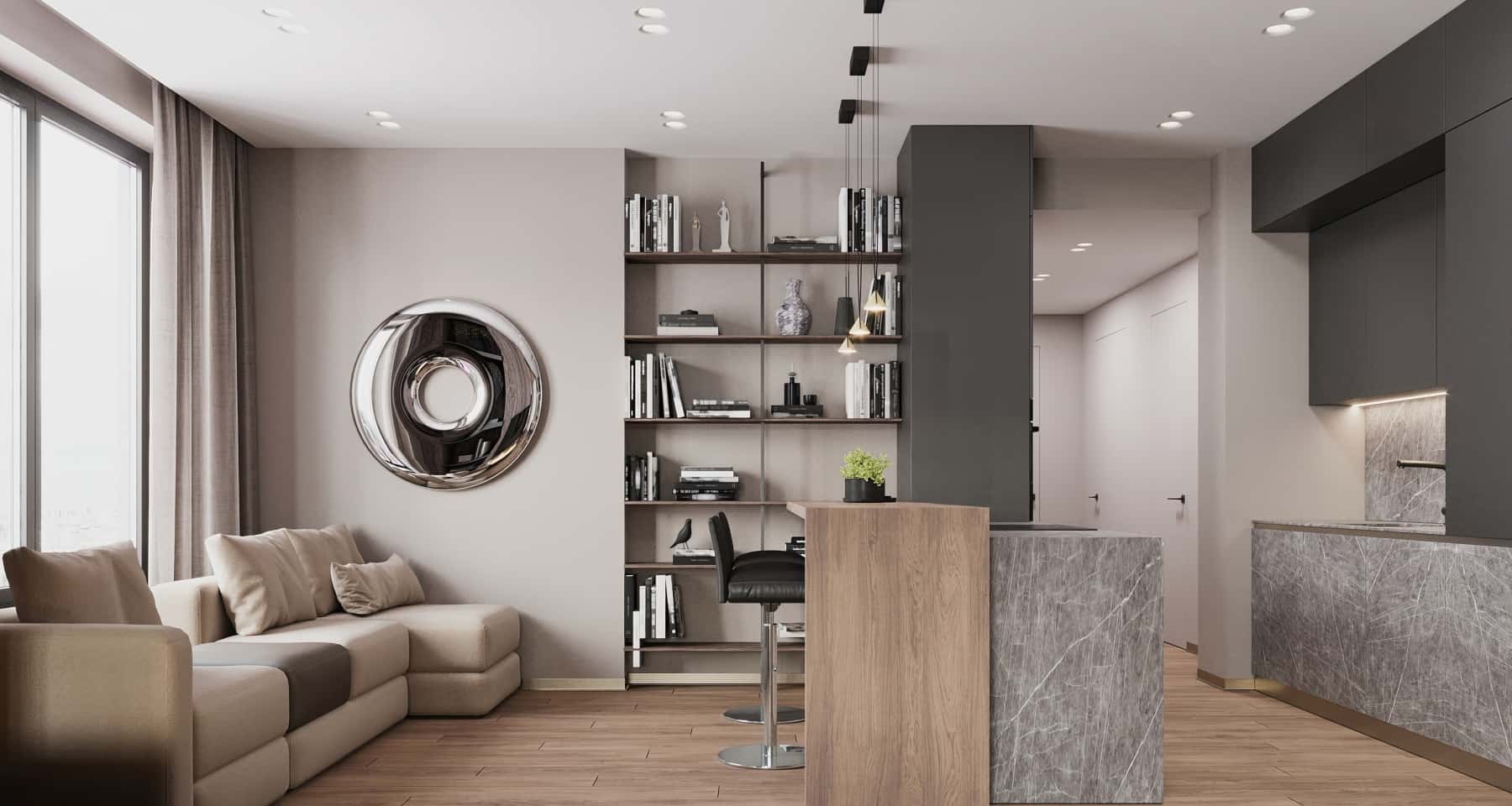 Зонування дитячої кімнати на ігрову та навчальну зони з використанням кольорових акцентів