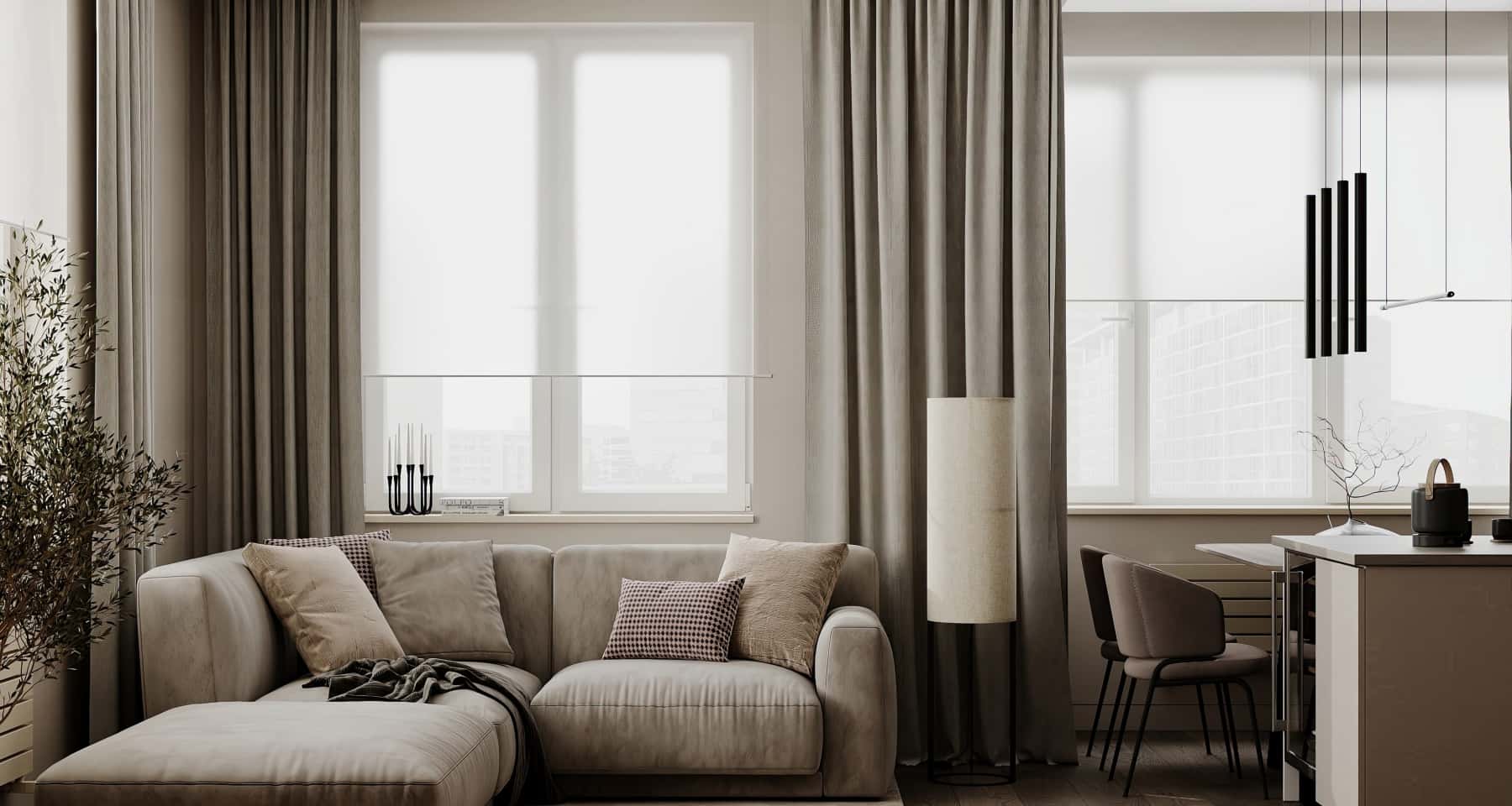 Дизайн інтер'єру з використанням натуральних матеріалів: зелена спальня в еко-стилі