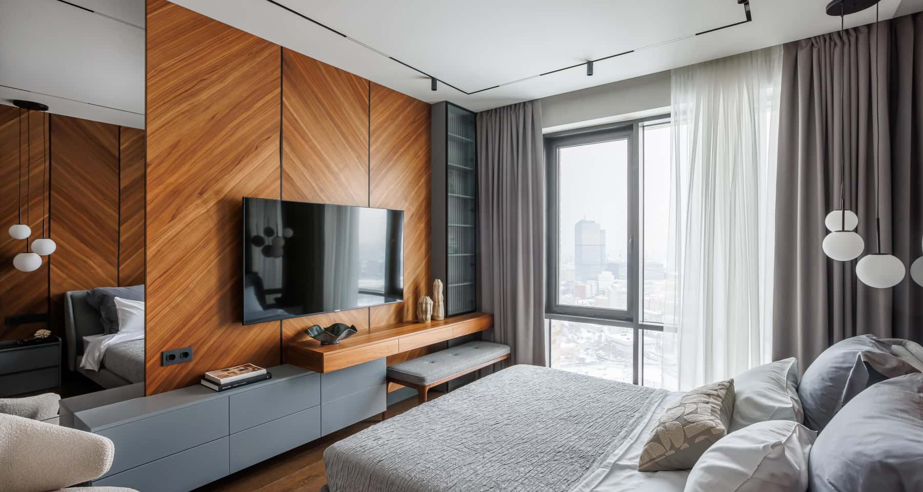 Бетонні стіни квартири без обробки: початок створення дизайну інтер'єру