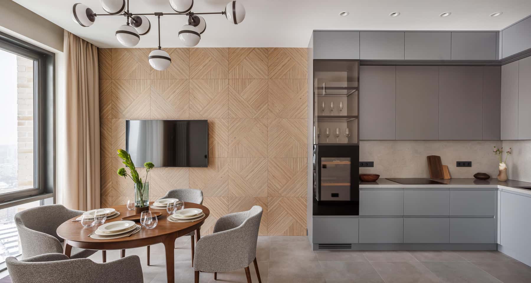 Інтер'єр без обробки: бетонні стіни в процесі створення дизайну квартири