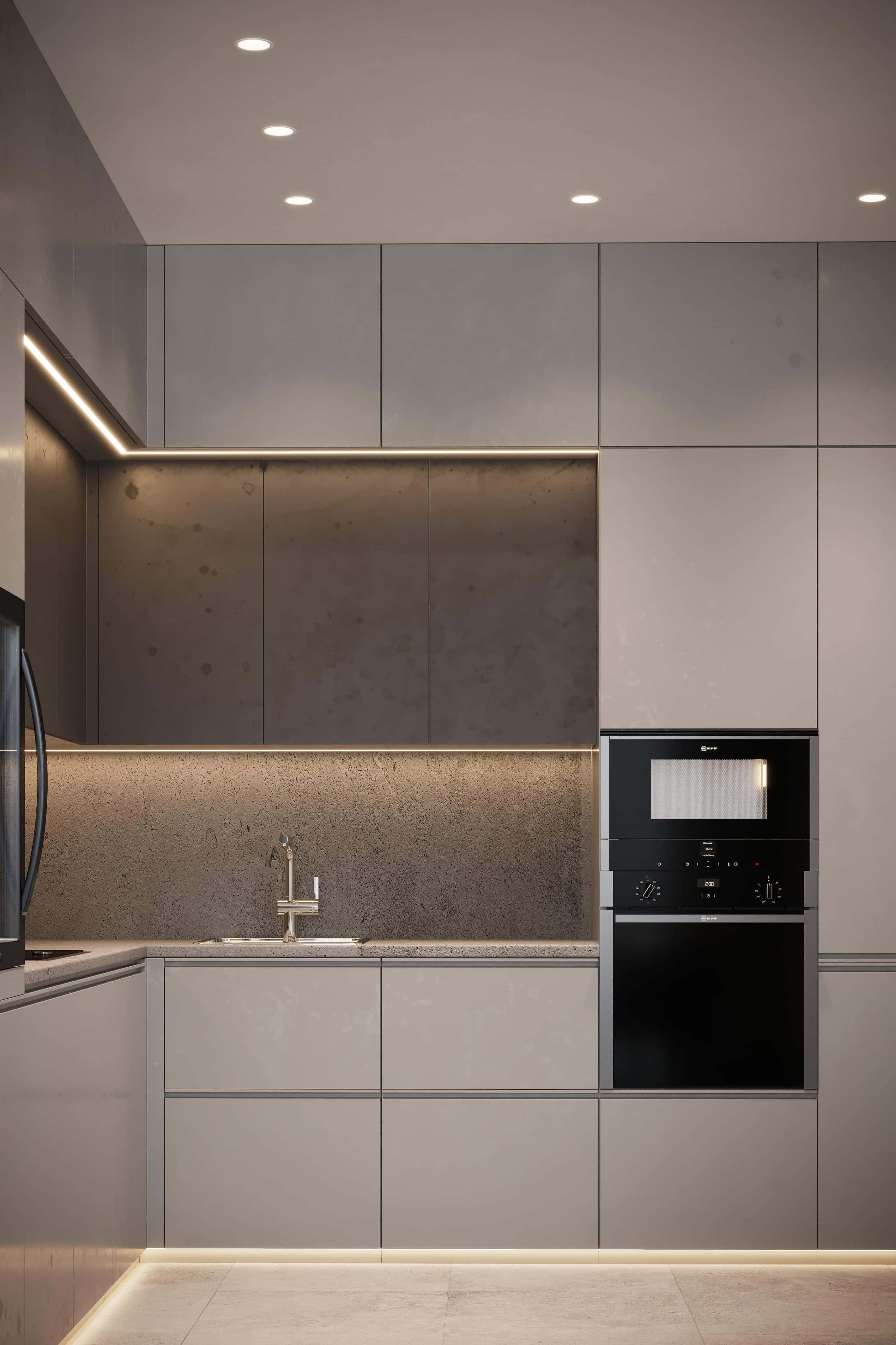 Квартира без обробки: бетонні стіни, підготовка до ремонту з нуля в новобудові.