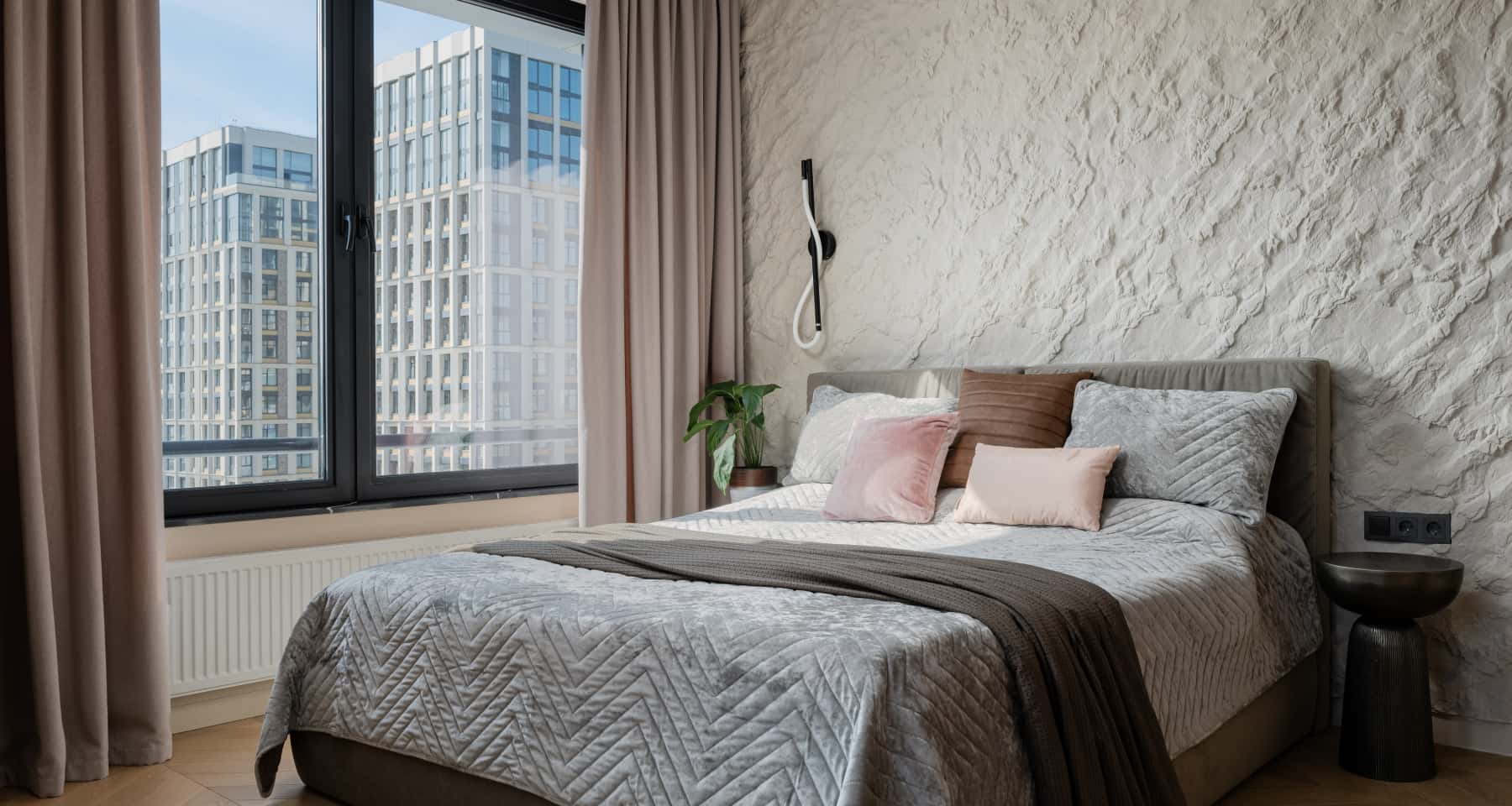 Сучасний ремонт 3-кімнатної квартири в ЖК «Nagatino i-Land», елегантний дизайн