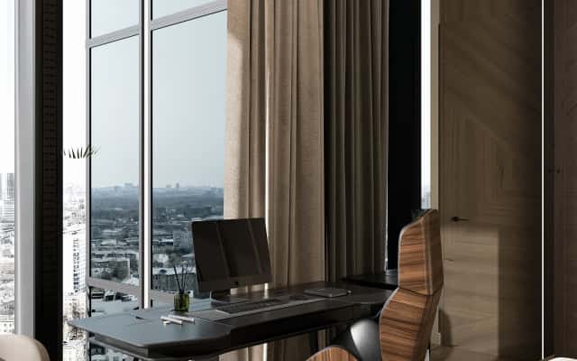 Сучасний ремонт 3-кімнатної квартири в ЖК «Nagatino i-Land», деталі інтер'єру