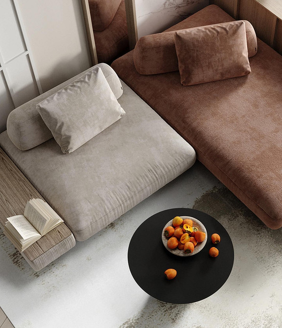 Модний диван 2025: стильний дизайн для сучасної вітальні в тренді інтер'єру.