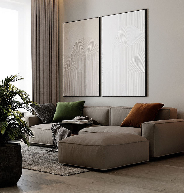 Трендовий диван 2022 року в інтер'єрі, дизайн та кольори диванів