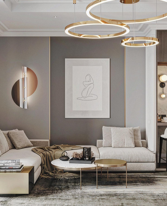 Модульний диван з різними варіантами компонування, модні дивани 2025, трансформація простору