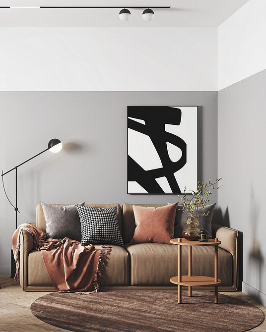 Стильний кутовий диван 2022, модні кольори та дизайн інтер'єру