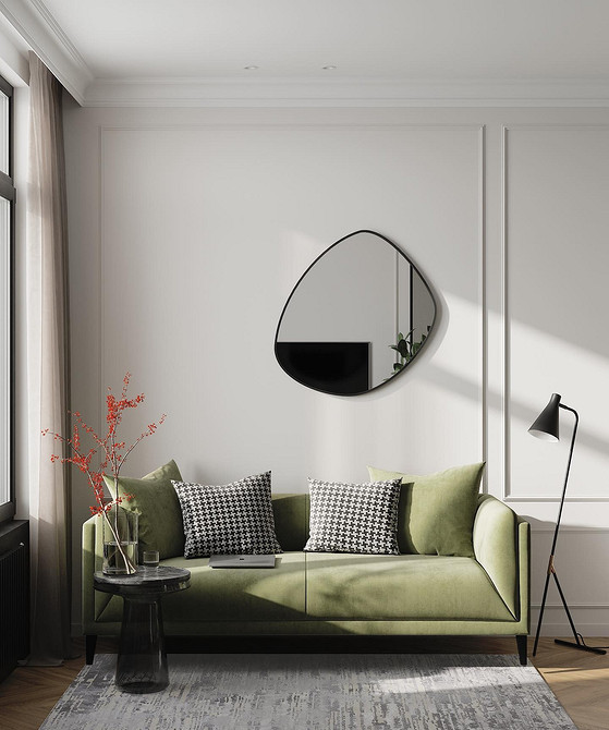 Дизайн інтер'єру 2026: Природні відтінки та сучасні дивани в тренді.