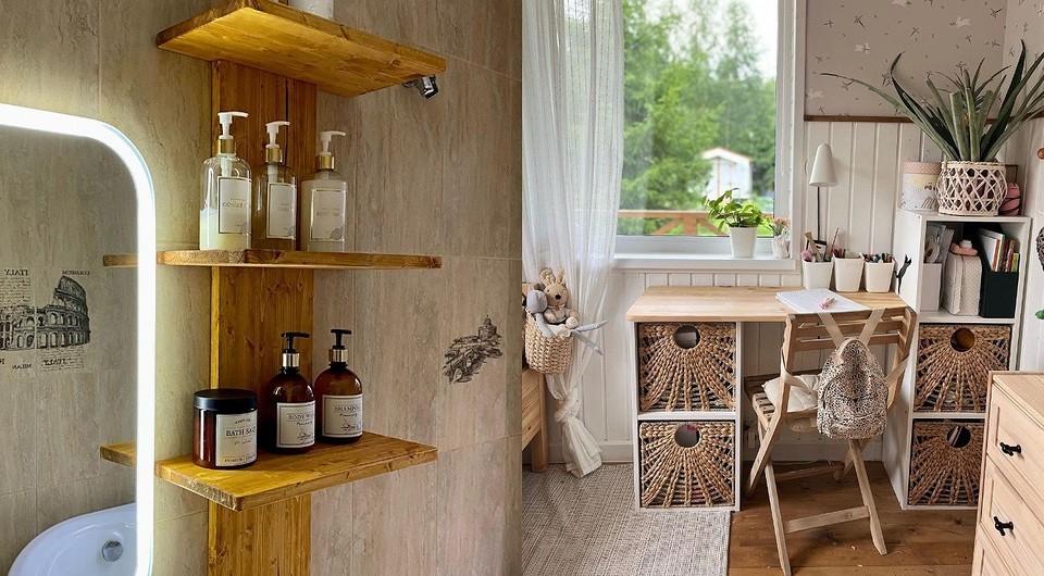 Ідеї для дому: практичні меблі своїми руками, що додають затишку в інтер'єр.